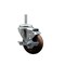 Service Caster 35 Inch High Temp Glass Filled Nylon 58 Inch Threaded Stem Caster with Brake SCC-TS20S3514-GFNSHT-TLB-58212 - alternate 1